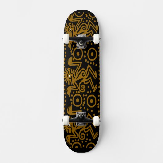 Inca Tribal Skateboard (Voorkant)