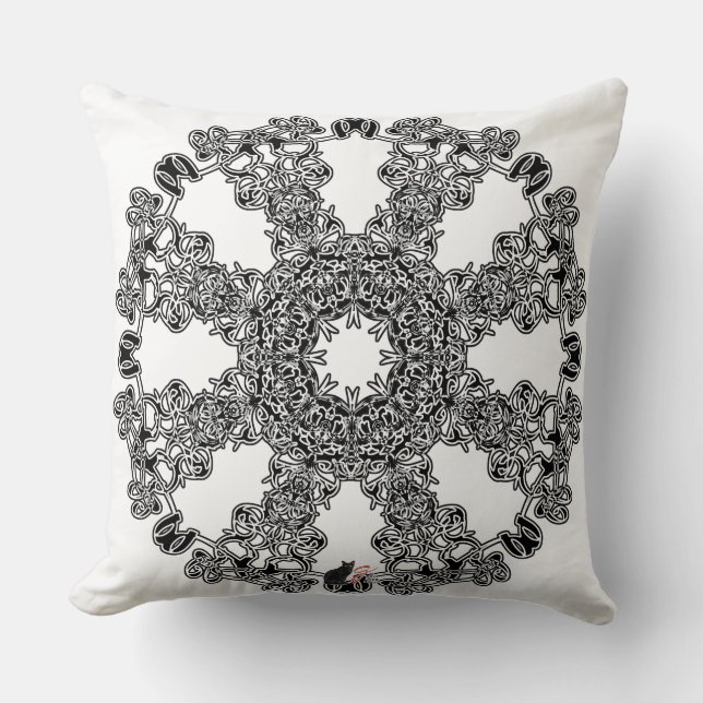 Incandescence Octa Glyph Coussin (Recto)