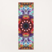 Incandescence Zen Lotus Star Kaleid Yogamat (Voorkant)