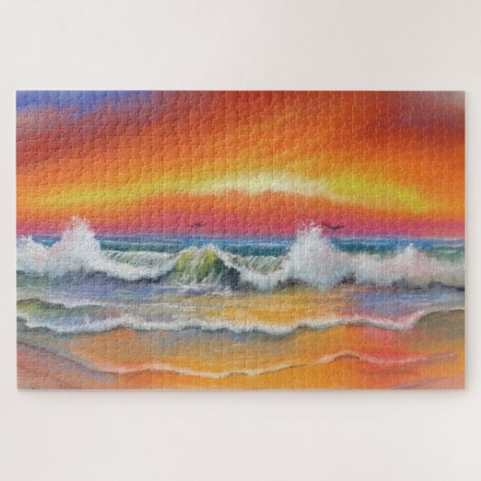 Incandescentie - Waterverf art Legpuzzel (Horizontaal)