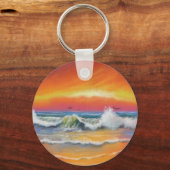 Incandescentie - Waterverf Sleutelhanger (Voorkant)