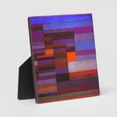 Incendie de Paul Klee sur la plaque du soir (Recto)