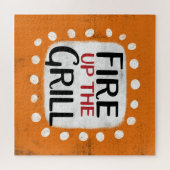 Incendie Le Puzzle Grill Jigsaw (Horizontal)