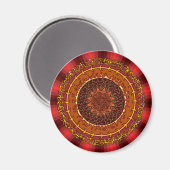 Incendie Mandala Magnet (Recto/Verso)