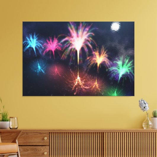 Incendie sur la toile d'eau (Insitu(Salon))