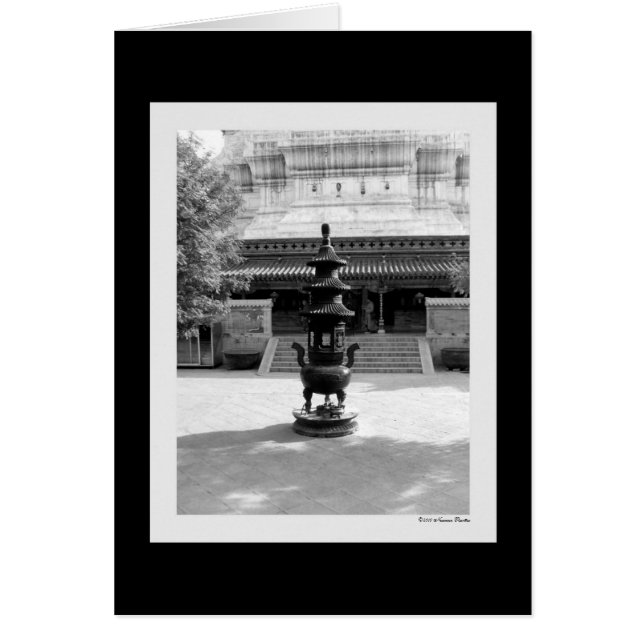 Incense Burner Kaart (Voorkant)