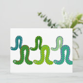 Inch Worm Drill Team Kaart (Staand voorkant)