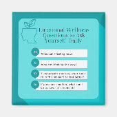 Inchecken van emoties magneet (Voorkant)