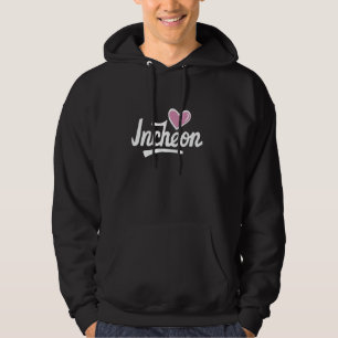 Incheon Avontuurlijk Enthousiast Lief Zuid-Korea Hoodie