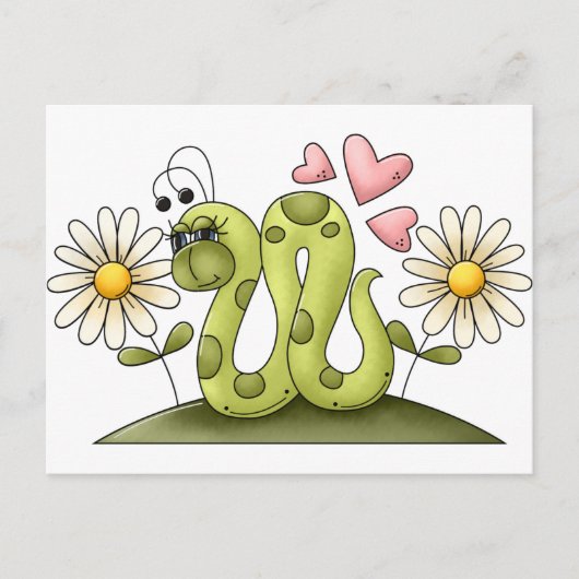 Inchworm Briefkaart (Voorkant)
