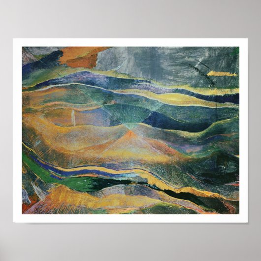 Incidenten van kleuren en platen (tempera en penci poster (Voorkant)