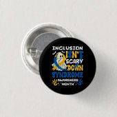 Inclusie instant angstaanjagend syndroom bewustzij ronde button 3,2 cm (Voorkant /achterkant)