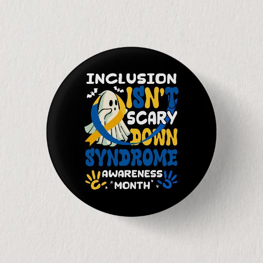 Inclusie instant angstaanjagend syndroom bewustzij ronde button 3,2 cm (Voorkant)