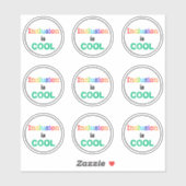 Inclusie is COOL Neurodiversity Awareness Pack Sticker (Vel)