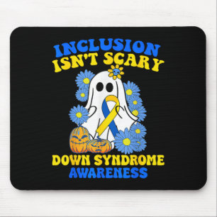Inclusie is een angstaanjagend Halloween Ghost Dow Muismat
