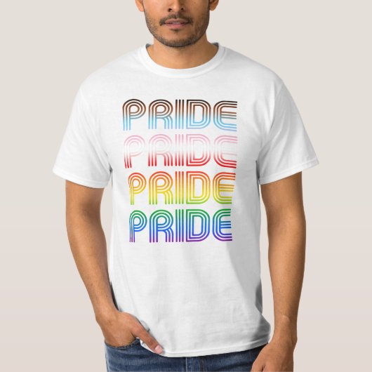 Inclusief Retropride T-shirt (Voorkant)