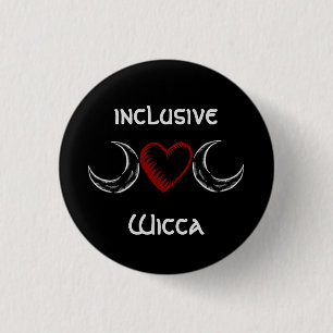 inclusief Wicca-badge Ronde Button 3,2 Cm