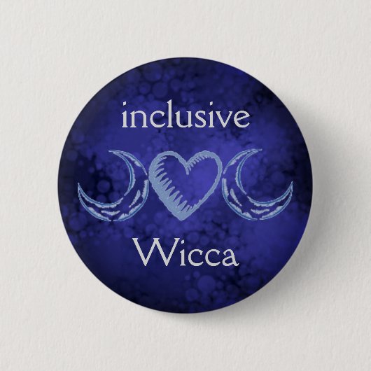 inclusief Wicca Ronde Button 5,7 Cm (Voorkant)