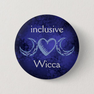 inclusief Wicca Ronde Button 5,7 Cm
