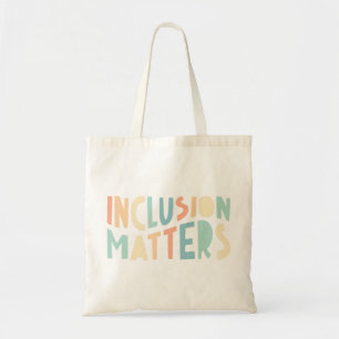Inclusiekwesties, Shirt speciaal onderwijs, Mindfu Tote Bag