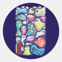 Inclusieve geesten ronde sticker