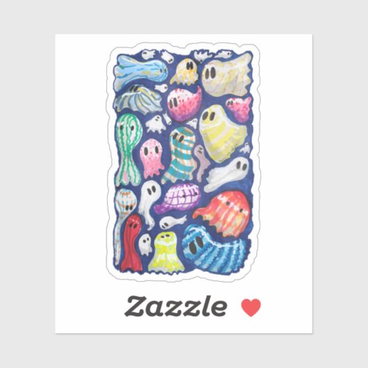 Inclusieve geesten sticker (Vel)