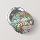 inclusievraagstukken ronde button 5,7 cm (Voorkant /achterkant)