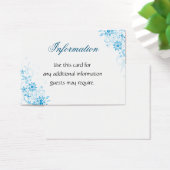 Inclusion de fleurs Blue Star (Bureau)