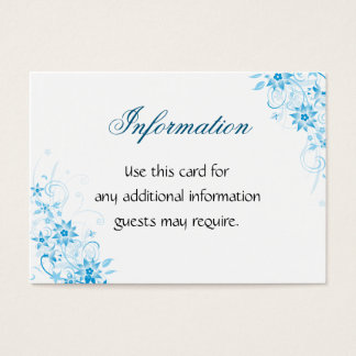 Inclusion de fleurs Blue Star