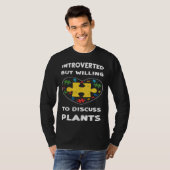 Inclusion Introverted but willing to di  Autism Aw T-shirt (Voorkant volledig)