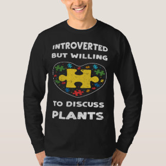 Inclusion Introverted but willing to di Autism Aw T-shirt