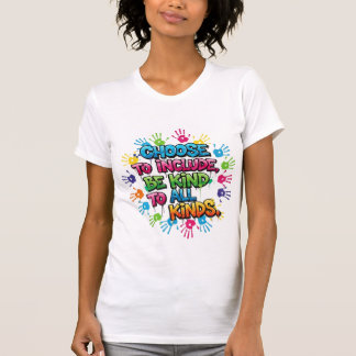 "Inclusion & Kindness" Graffiti T-shirt - Uniek On