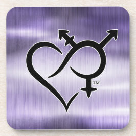 Inclusiviteit & liefde symbool bier onderzetter