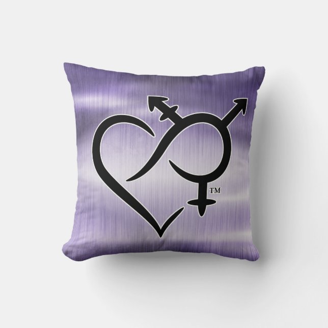 Inclusiviteit & liefde symbool kussen (Voorkant)