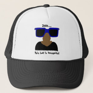 Incognito Moustache & Casquette de lunettes