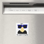 Incognito Moustache & Lunettes Magnet (In Situ (Lave-vaisselle))