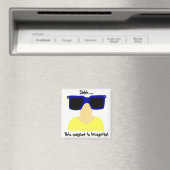 Incognito Mustache & Glasses Magnet Magneet (Insitu (Vaatwasser))