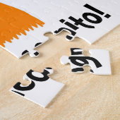 Incognito Mustache & Glasses Puzzle Legpuzzel (Zijkant)