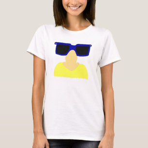 Incognito Mustache & Glasses Womens Spaghetti Tank