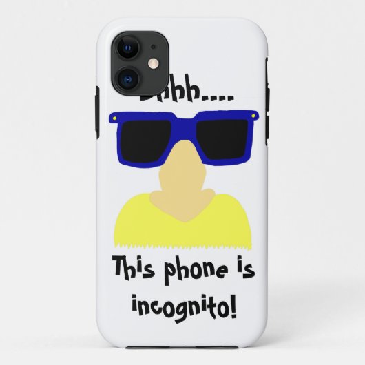 Incognito Mustache & lunettes iPhone 5 Coque (Dos)