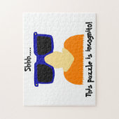 Incognito Mustache & Puzzle de lunettes (Vertical)