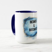 INCOMES & OUCTOMES MUG (Devant gauche)