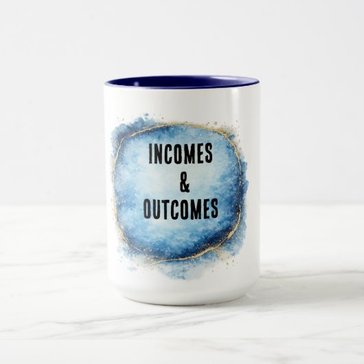 INCOMES & OUCTOMES MUG MOK (Midden)