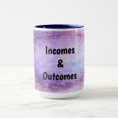 Incomes & Outcomes Mug (Centre)