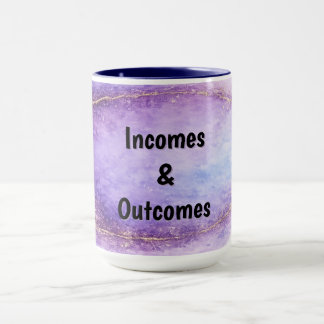 Incomes & Outcomes Mug Mok