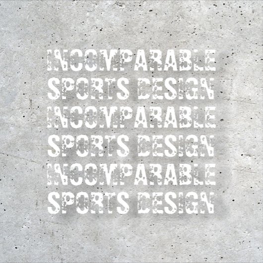 Incomparable Sports Design Sweatshirt de base