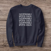 Incomparable Sports Design Sweatshirt de base