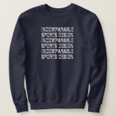 Incomparable Sports Design Sweatshirt de base (Design devant)