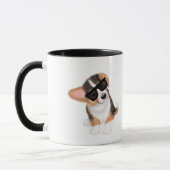Incorgnito corgi puppy mok (Links)