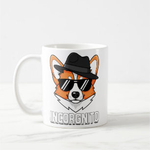 Incorgnito Stealthy Corgi in de kleuren Koffiemok
